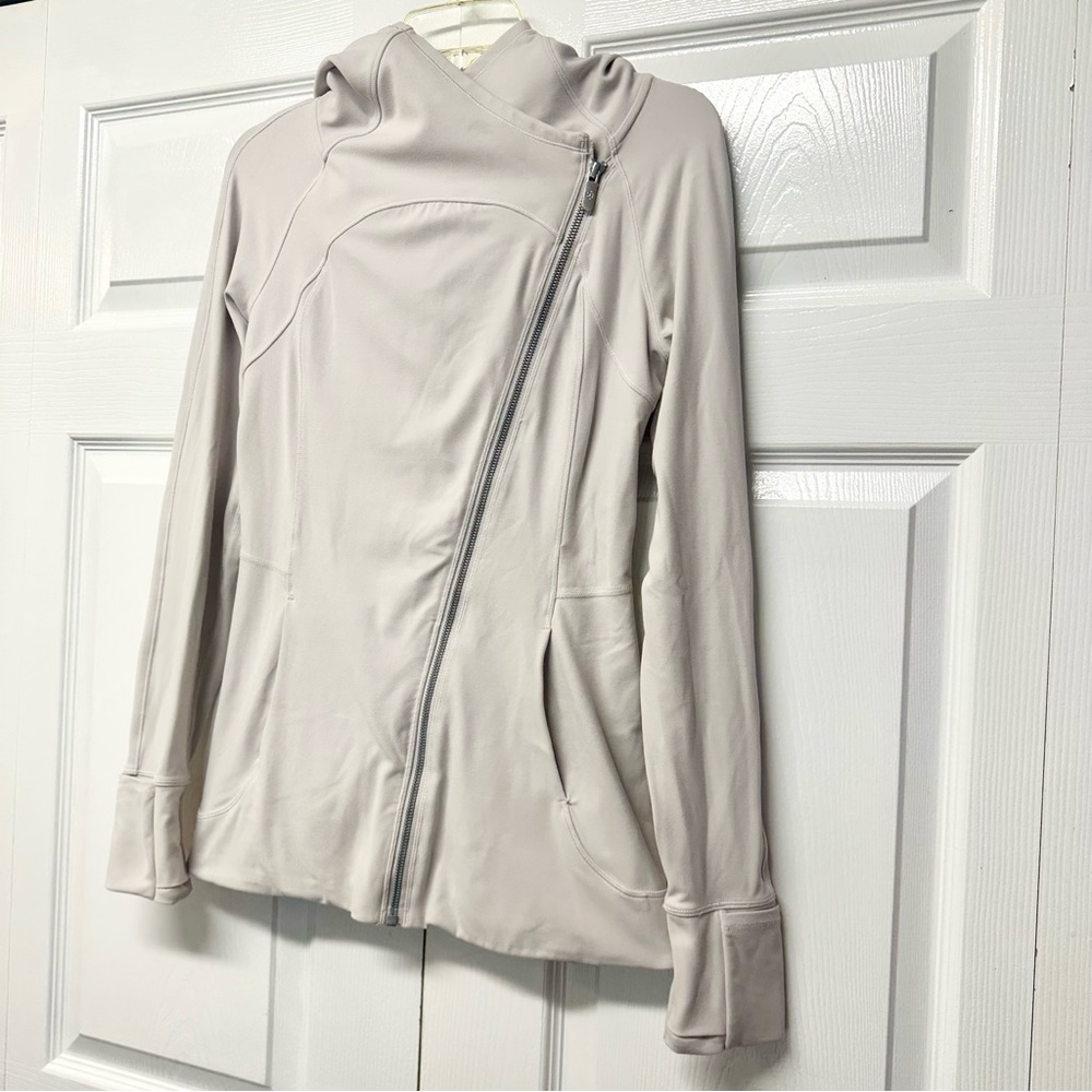 Lululemon Every Journey Hoodie Light Chrome Nulu Full Zip Women’s 6 - Picture 7 of 16